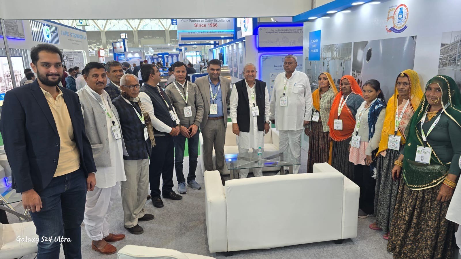 Kothari Group stall at Indian Dairy Association Exhibition 2026