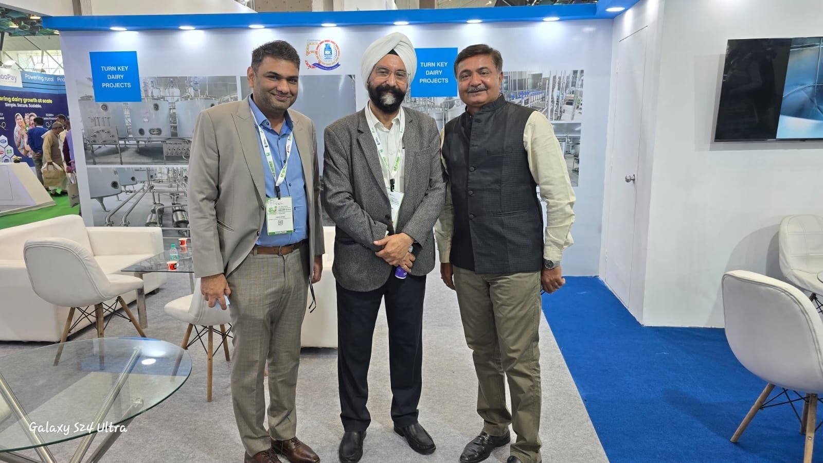 ADFPL leadership at exhibition