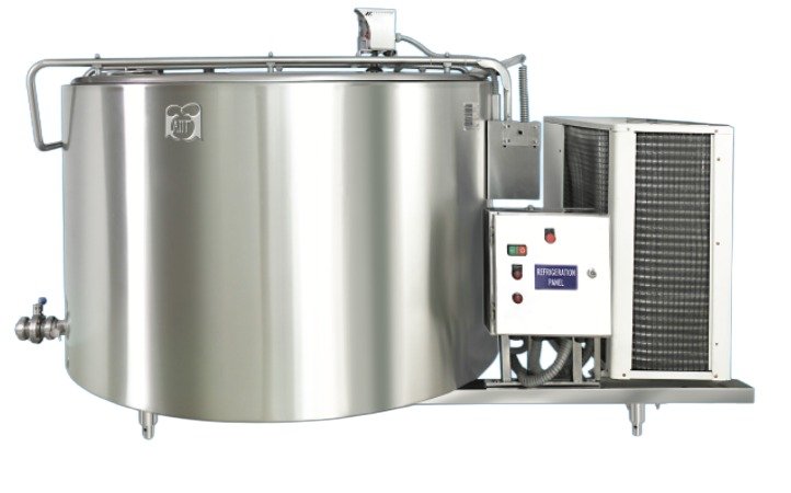 Open Type Bulk Milk Cooler 100L to 2000L - Vertical Design