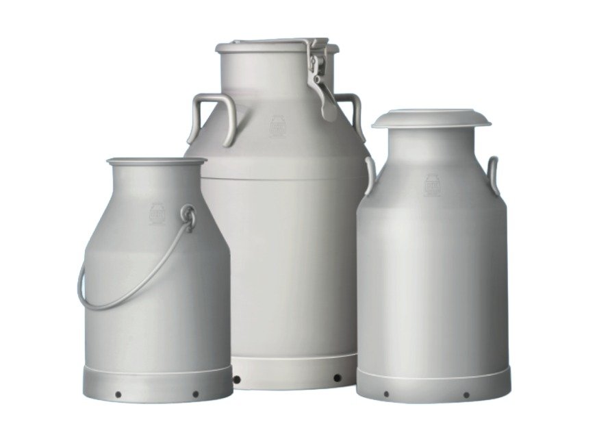Aluminium Milk Cans 10L to 50L