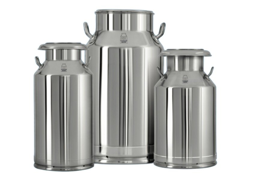 Stainless Steel Milk Cans 5L to 50L